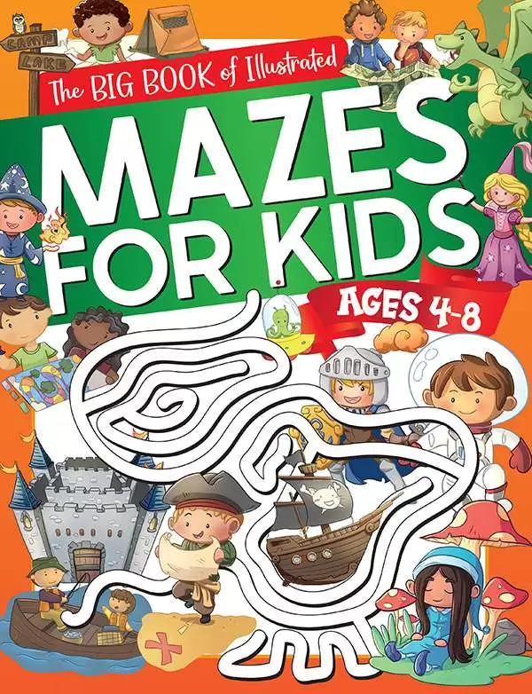Illustrated Mazes for Kids