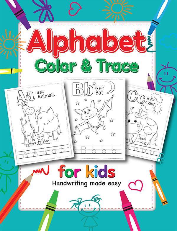 Alphabet Color & Trace - Herbert Publishing