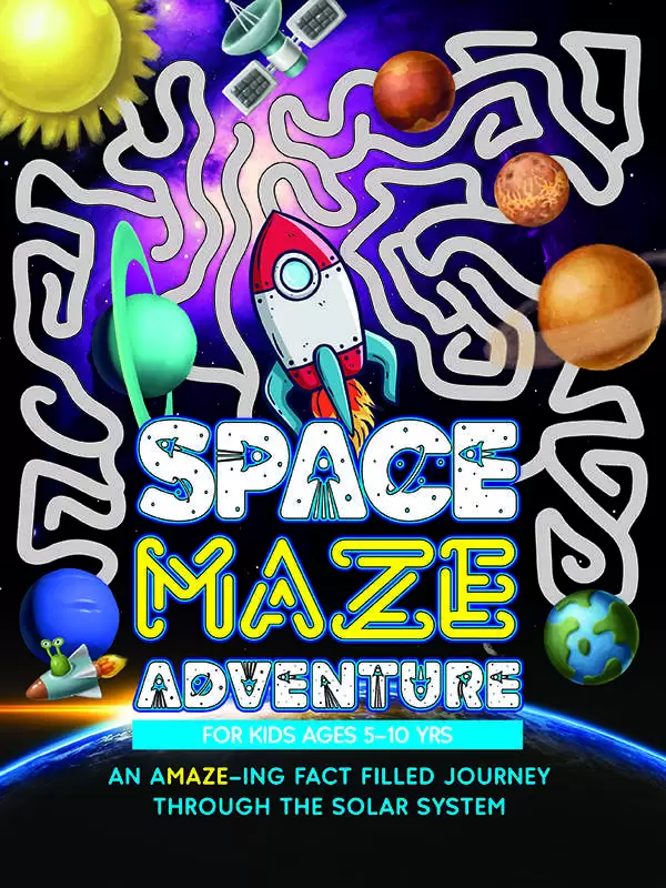 Space Maze Adventure For Kids Ages 5-10