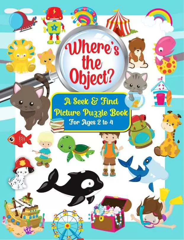 Where’s the Object? A Seek & Find Picture Puzzle Book