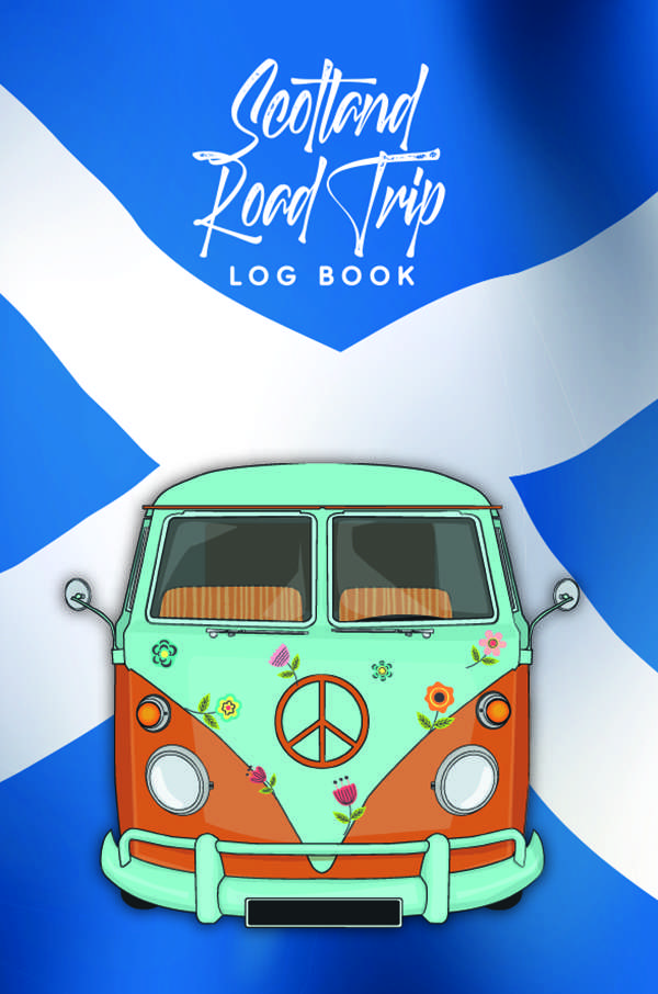 Scotland Road Trip Log Book: Travel Size Journal