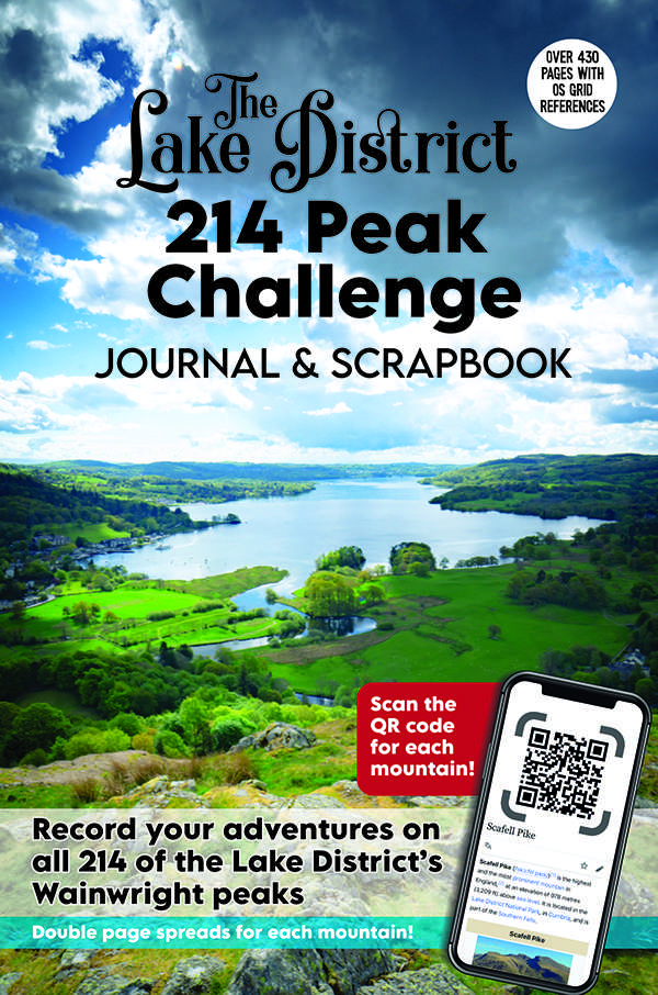 The Lake District 214 Peak Challenge Journal & Scrapbook