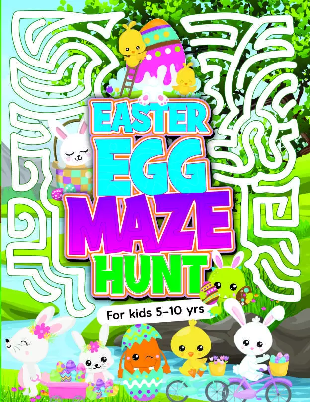 Easter Egg Maze Hunt For Kids 5-10