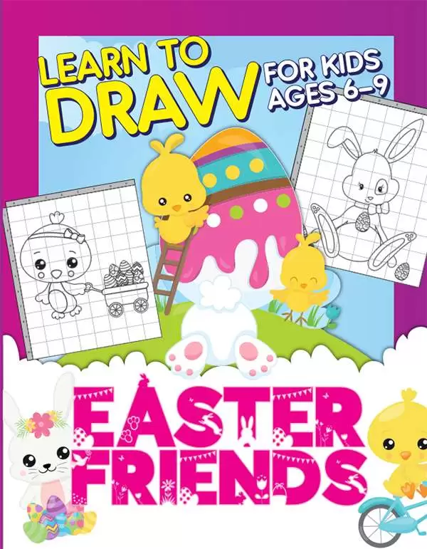 Learn to Draw Easter Friends