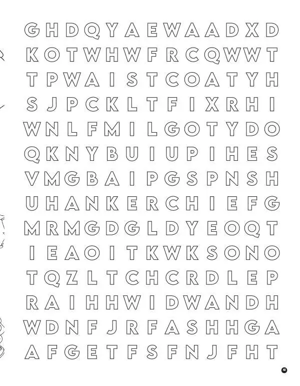 Wordsearch puzzle