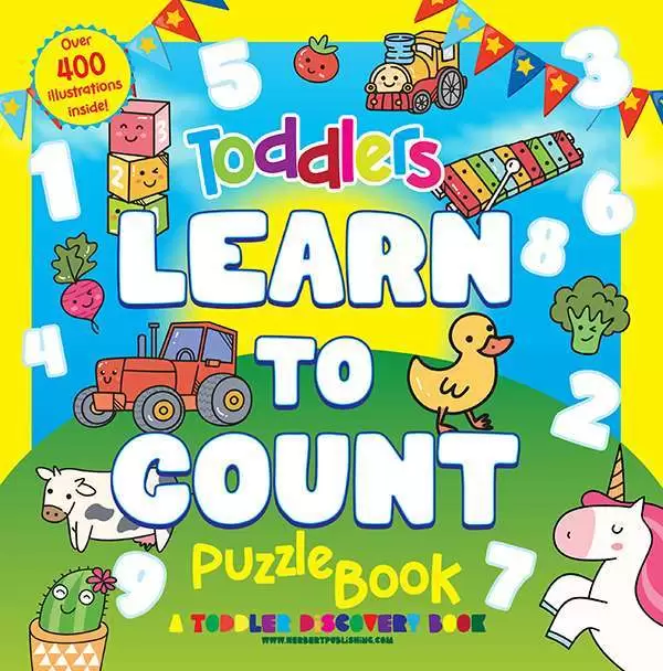 Toddlers Learn to Count Puzzle Book