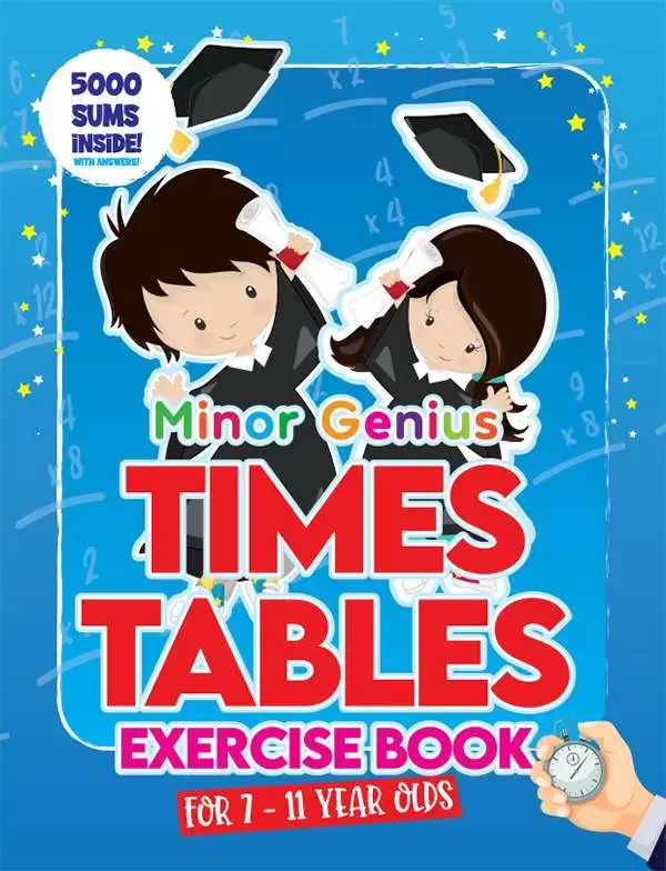 Minor Genius Times Tables Exercise Book