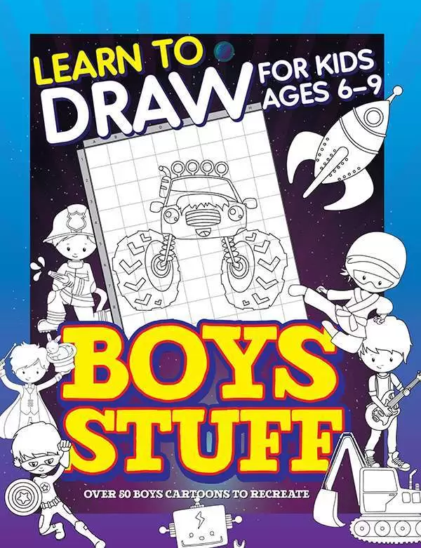 Learn to Draw Boys Stuff