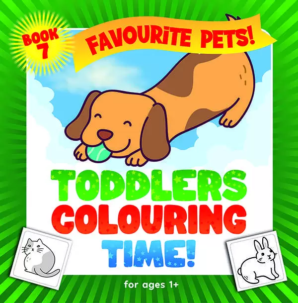 Favourite Pets: Toddlers Colouring Time