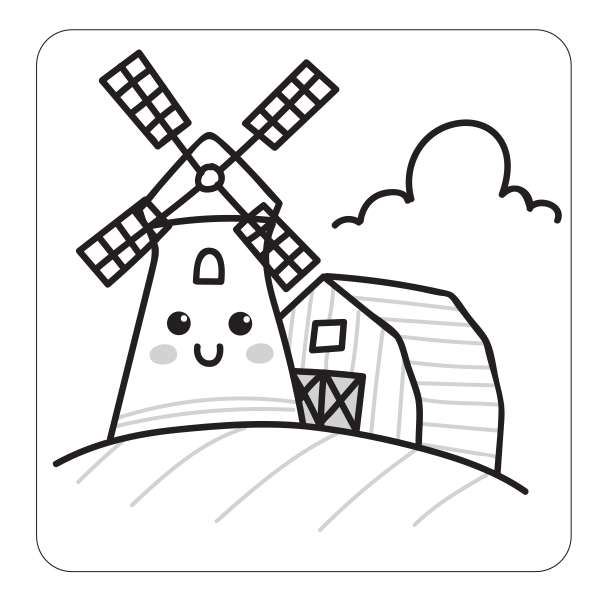 Toddlers Farm Colouring Book