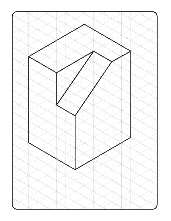 Isometric | Sketch for Designrs | Sketch app, Isometric, Isometric sketch